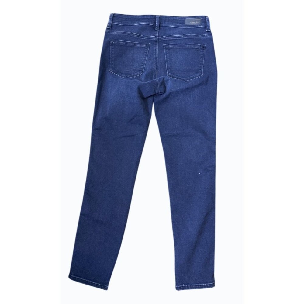 NWT Mavi Gold Stretch Tess High Rise Soft Jeans Medium Dark Wash Size 27 - Picture 2 of 14